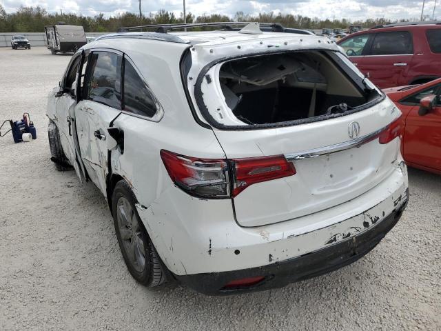Photo 3 from auction – 2016 ACURA MDX ADVANC with VIN 5FRYD4H90GB006022