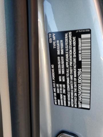 Photo 10 from auction – 2019 PORSCHE MACAN with VIN WP1AA2A5XKLB06284