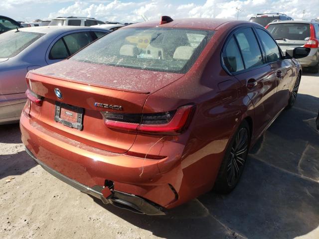 Photo 4 from auction – 2021 BMW M340I with VIN 3MW5U7J04M8B76365