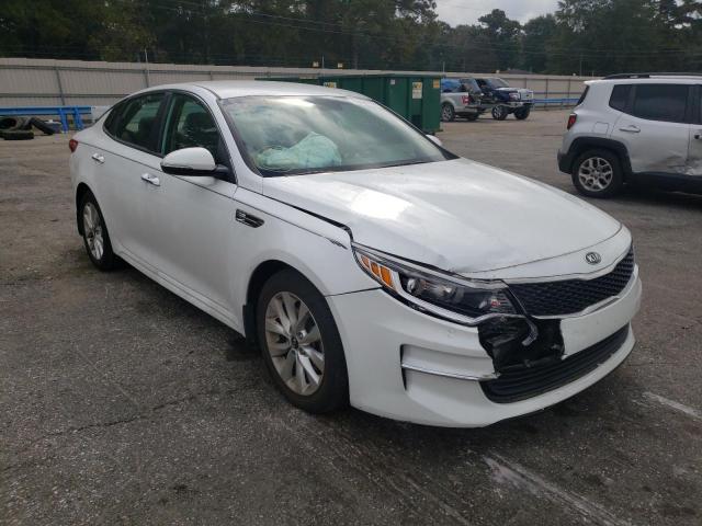KIA OPTIMA LX 2018 with VIN 5XXGT4L36JG258879 - Photo from auction