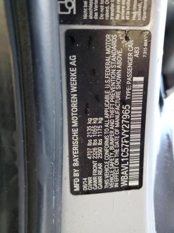Photo 10 from auction – 2015 BMW X1 XDRIVE2 with VIN WBAVL1C57FVY27965