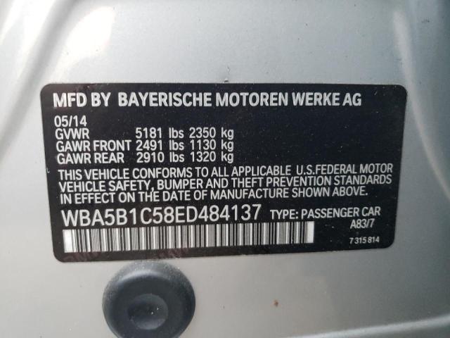 Photo 10 from auction – 2014 BMW 535 I with VIN WBA5B1C58ED484137