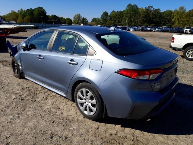 Photo 3 from auction – 2020 TOYOTA COROLLA LE with VIN 5YFEPRAE2LP088818