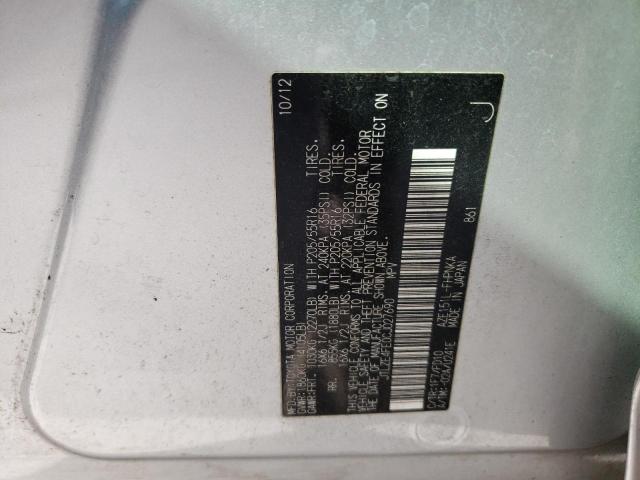 Photo 10 from auction – 2012 TOYOTA SCION XB with VIN JTLZE4FE0CJ027690