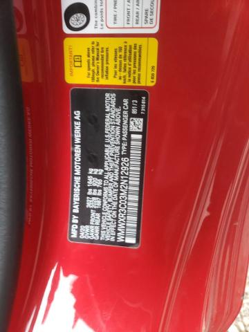 Photo 10 from auction – 2021 MINI COOPER with VIN WMWXR3C03M2N12926