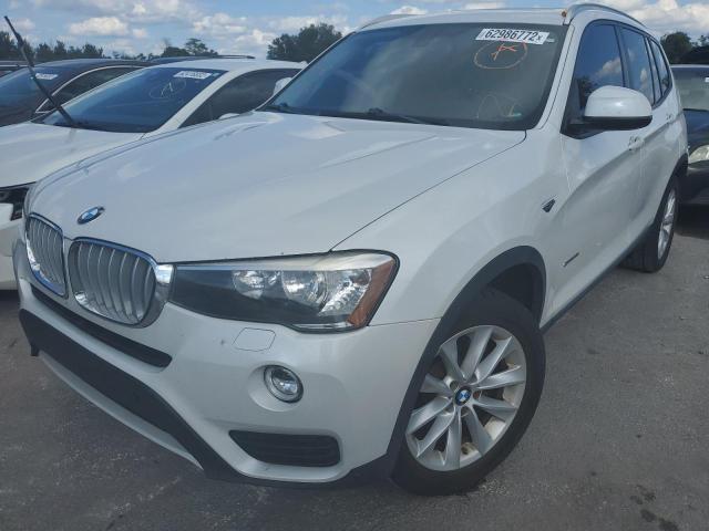 Photo 2 from auction – 2016 BMW X3 SDRIVE2 with VIN 5UXWZ7C59G0T42667