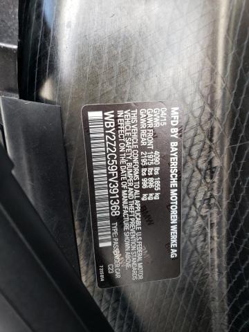 Photo 10 from auction – 2015 BMW I8 with VIN WBY2Z2C59FV391368