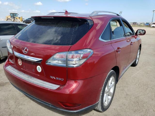 Photo 4 from auction – 2010 LEXUS RX 350 with VIN 2T2ZK1BA1AC014327