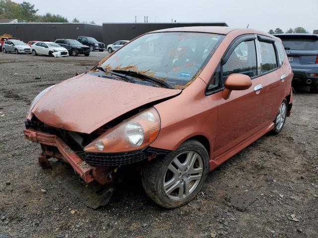 Photo 2 from auction – 2007 HONDA FIT S with VIN JHMGD38677S007974