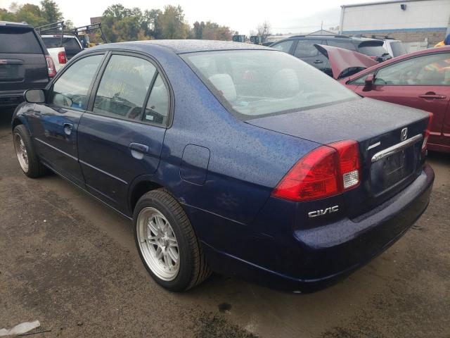 Photo 3 from auction – 2003 HONDA CIVIC LX with VIN 2HGES16503H530950