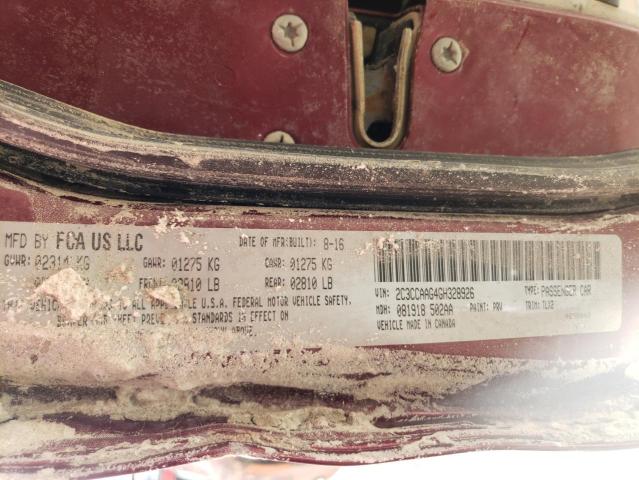 Photo 10 from auction – 2016 CHRYSLER 300 LIMITE with VIN 2C3CCAAG4GH328926