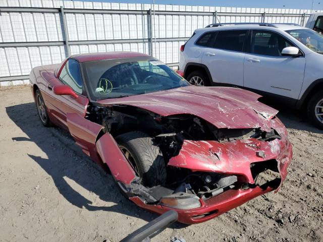 CHEVROLET CORVETTE 2001 with VIN 1G1YY22G815100247 - Photo from auction