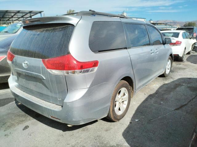 Photo 4 from auction – 2012 TOYOTA SIENNA LE with VIN 5TDKK3DC5CS211835