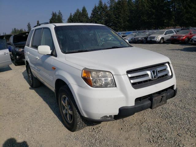 HONDA PILOT EXL 2008 with VIN 5FNYF18508B040888 - Photo from auction