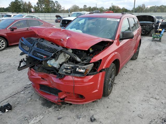 Photo 2 from auction – 2018 DODGE JOURNEY SE with VIN 3C4PDCAB4JT195920