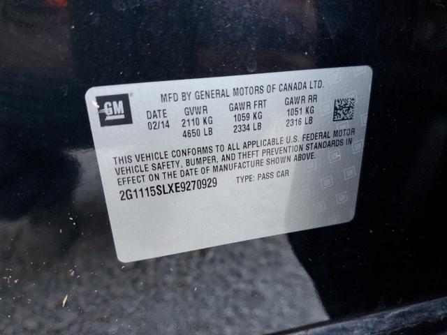 Photo 10 from auction – 2014 CHEVROLET IMPALA LT with VIN 2G1115SLXE9270929