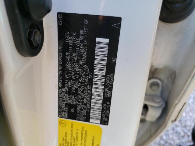Photo 10 from auction – 2006 LEXUS RX 330 with VIN 2T2HA31U56C091120