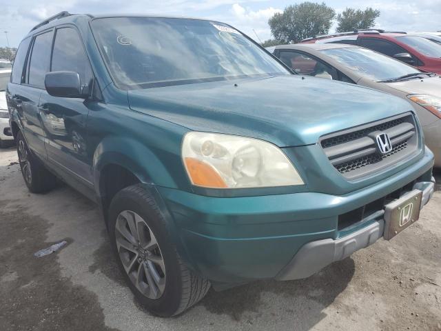 HONDA PILOT LX 2003 with VIN 2HKYF18163H547396 - Photo from auction
