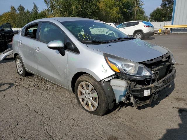 KIA RIO EX 2014 مع رقم تعريف المركبة KNADN4A37E6393855 - صورة من المزاد