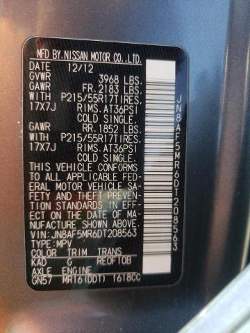 Photo 10 from auction – 2013 NISSAN JUKE S with VIN JN8AF5MR6DT208563