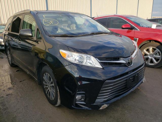 TOYOTA SIENNA XLE 2018 with VIN 5TDYZ3DC0JS939243 - Photo from auction