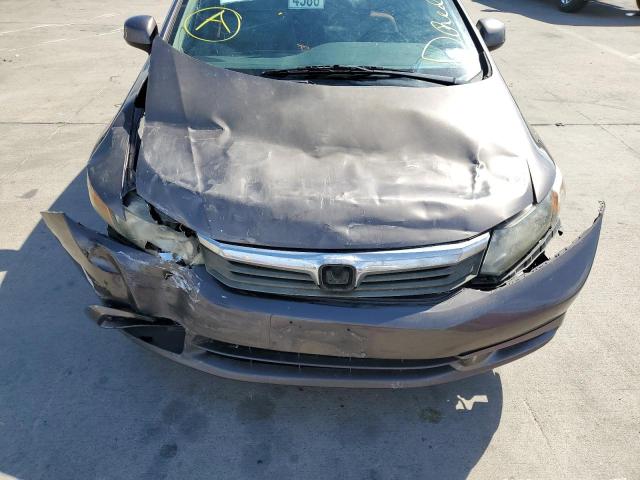Photo 9 from auction – 2012 HONDA CIVIC EXL with VIN 2HGFB2F90CH512817