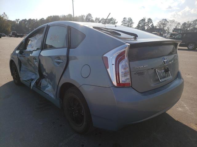 Photo 3 from auction – 2015 TOYOTA PRIUS with VIN JTDKN3DU9F1908202