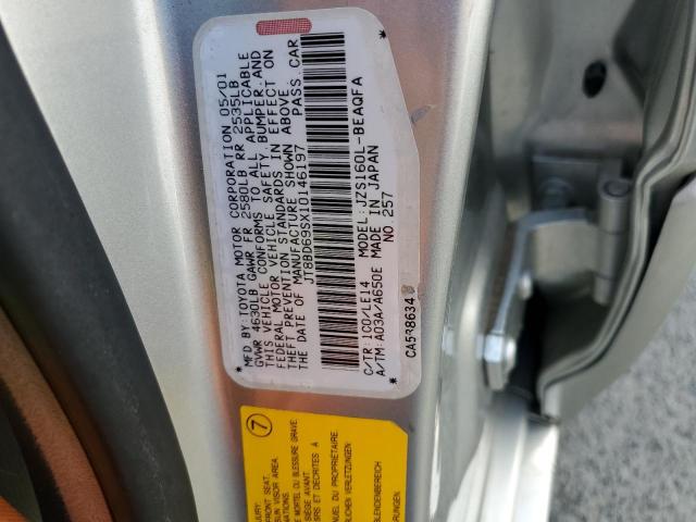 Photo 10 from auction – 2001 LEXUS GS 300 with VIN JT8BD69SX10146197