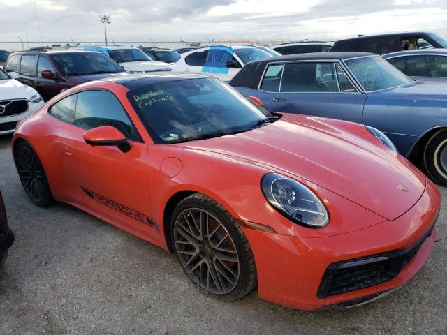 PORSCHE 911 CARRER 2021 with VIN WP0AA2A92MS205811 - Photo from auction
