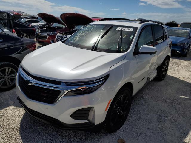 Photo 2 from auction – 2022 CHEVROLET EQUINOX LT with VIN 3GNAXKEV8NS178231