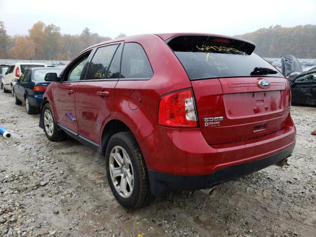 Photo 3 from auction – 2013 FORD EDGE SEL with VIN 2FMDK4JC9DBC90914