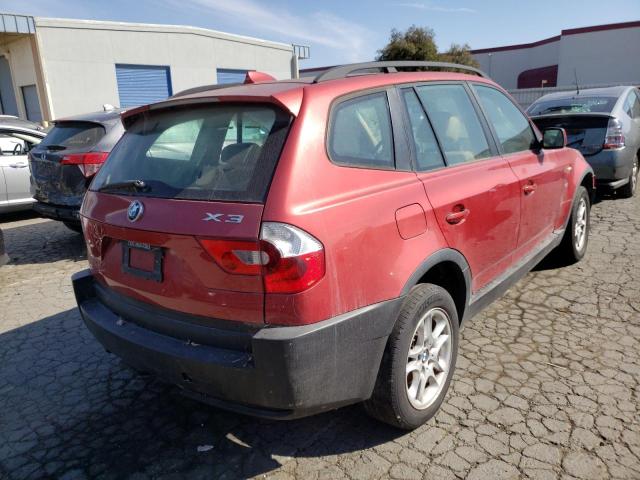 Photo 4 from auction – 2004 BMW X3 2.5I with VIN WBXPA73434WC44754