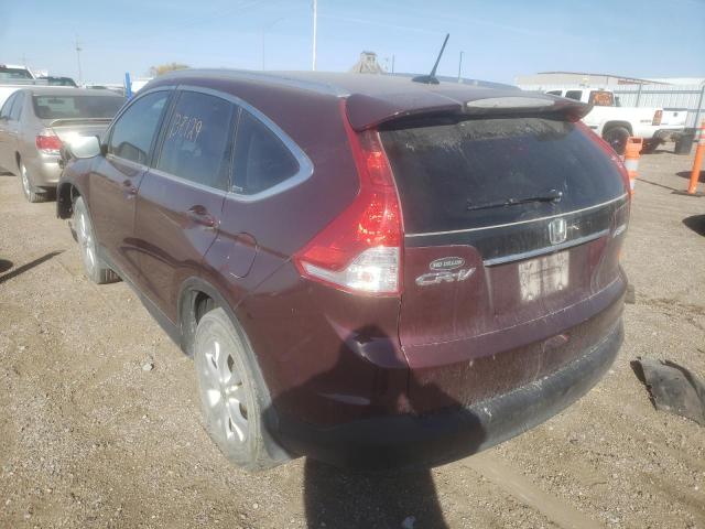 Photo 3 from auction – 2012 HONDA CR-V EXL with VIN 5J6RM4H75CL061314