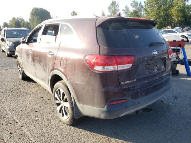 Photo 3 from auction – 2016 KIA SORENTO EX with VIN 5XYPH4A10GG145680