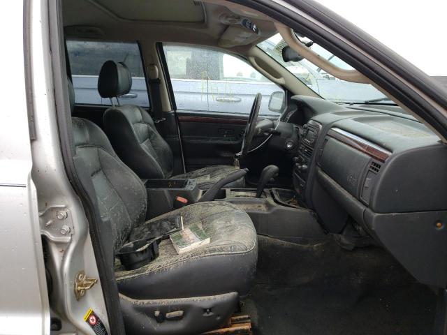 Photo 5 from auction – 2004 JEEP GRAND CHER with VIN 1J8GW58J64C325062