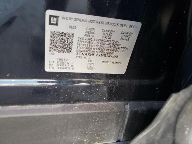 Photo 10 from auction – 2021 CHEVROLET EQUINOX LS with VIN 3GNAXHEVXMS139299
