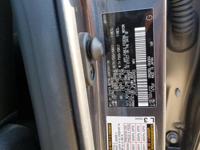 Photo 10 from auction – 2021 TOYOTA 4RUNNER VE with VIN JTELU5JR1M5969953
