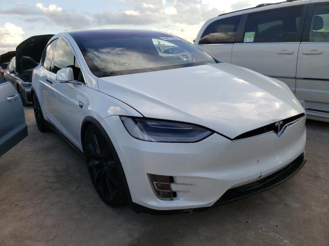 TESLA MODEL X 2020 with VIN 5YJXCBE28LF219855 - Photo from auction
