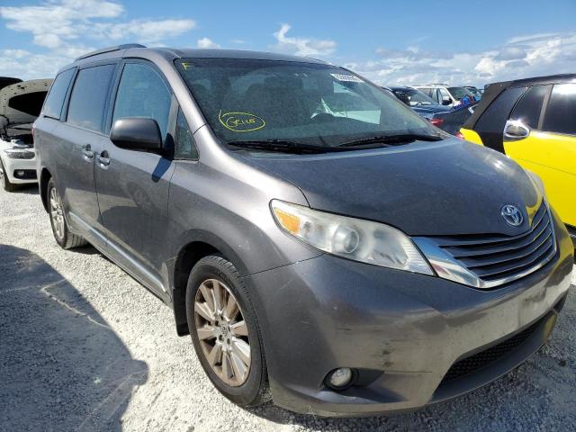 TOYOTA SIENNA XLE 2015 with VIN 5TDDK3DC3FS120785 - Photo from auction