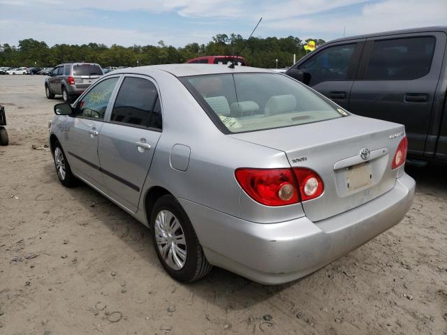 Photo 3 from auction – 2007 TOYOTA COROLLA CE with VIN JTDBR32E470134318