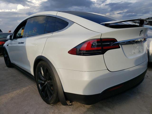 Photo 3 from auction – 2020 TESLA MODEL X with VIN 5YJXCBE28LF219855