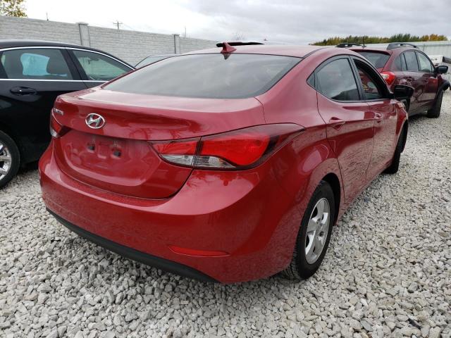 Photo 4 from auction – 2014 HYUNDAI ELANTRA SE with VIN KMHDH4AE7EU167883