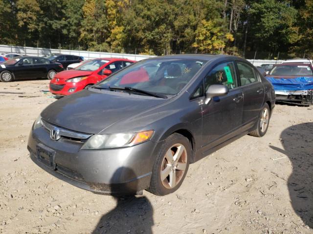 Photo 2 from auction – 2008 HONDA CIVIC EX with VIN 2HGFA16838H308122