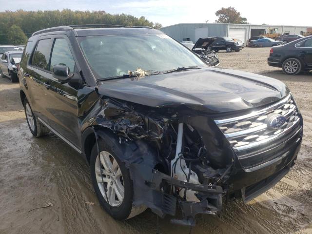 FORD EXPLORER X 2018 with VIN 1FM5K8D80JGB48104 - Photo from auction