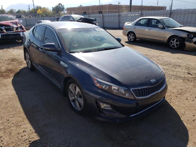 KIA OPTIMA HYB 2015 with VIN KNAGN4AD6F5083452 - Photo from auction