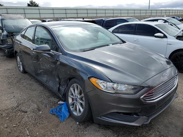 FORD FUSION SE 2017 with VIN 3FA6P0H72HR126367 - Photo from auction