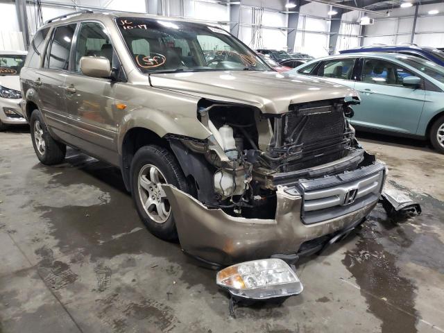 HONDA PILOT EXL 2008 with VIN 5FNYF18748B017826 - Photo from auction
