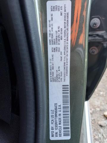 Photo 10 from auction – 2021 RAM 1500 BIG H with VIN 1C6SRFFT8MN686470