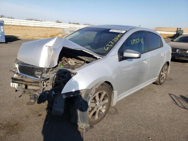 Photo 2 from auction – 2012 NISSAN SENTRA 2.0 with VIN 3N1AB6APXCL617557