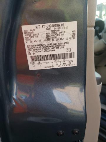 Photo 10 from auction – 2011 FORD ESCAPE XLS with VIN 1FMCU0C74BKC08959
